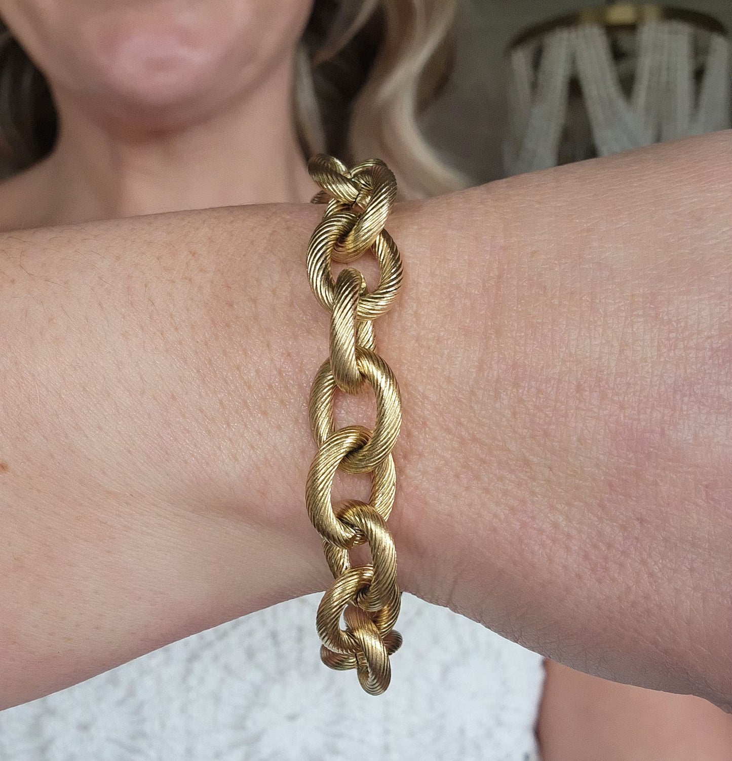 Chunky Chain Link Bracelet