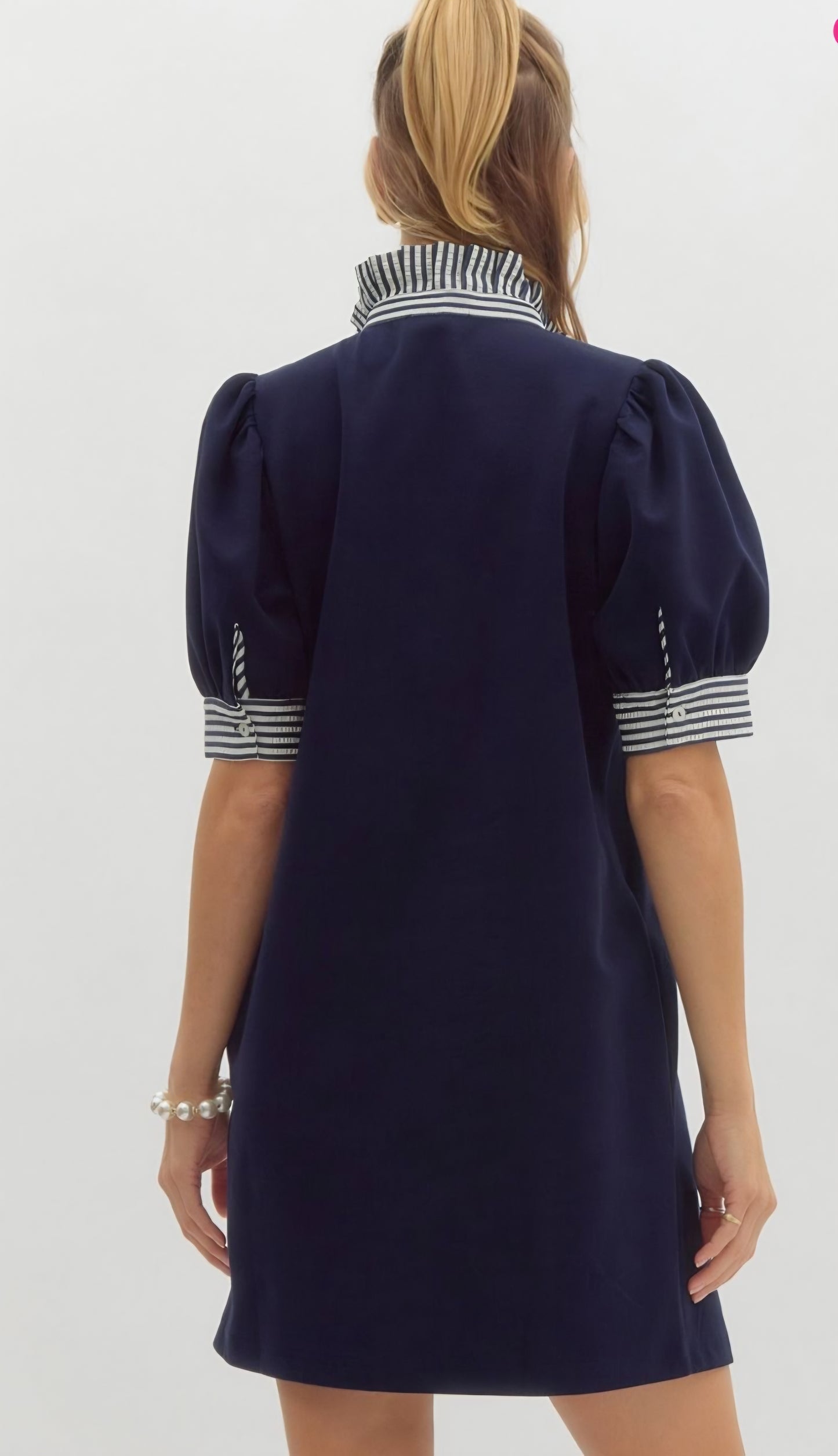 Navy Polo Dress