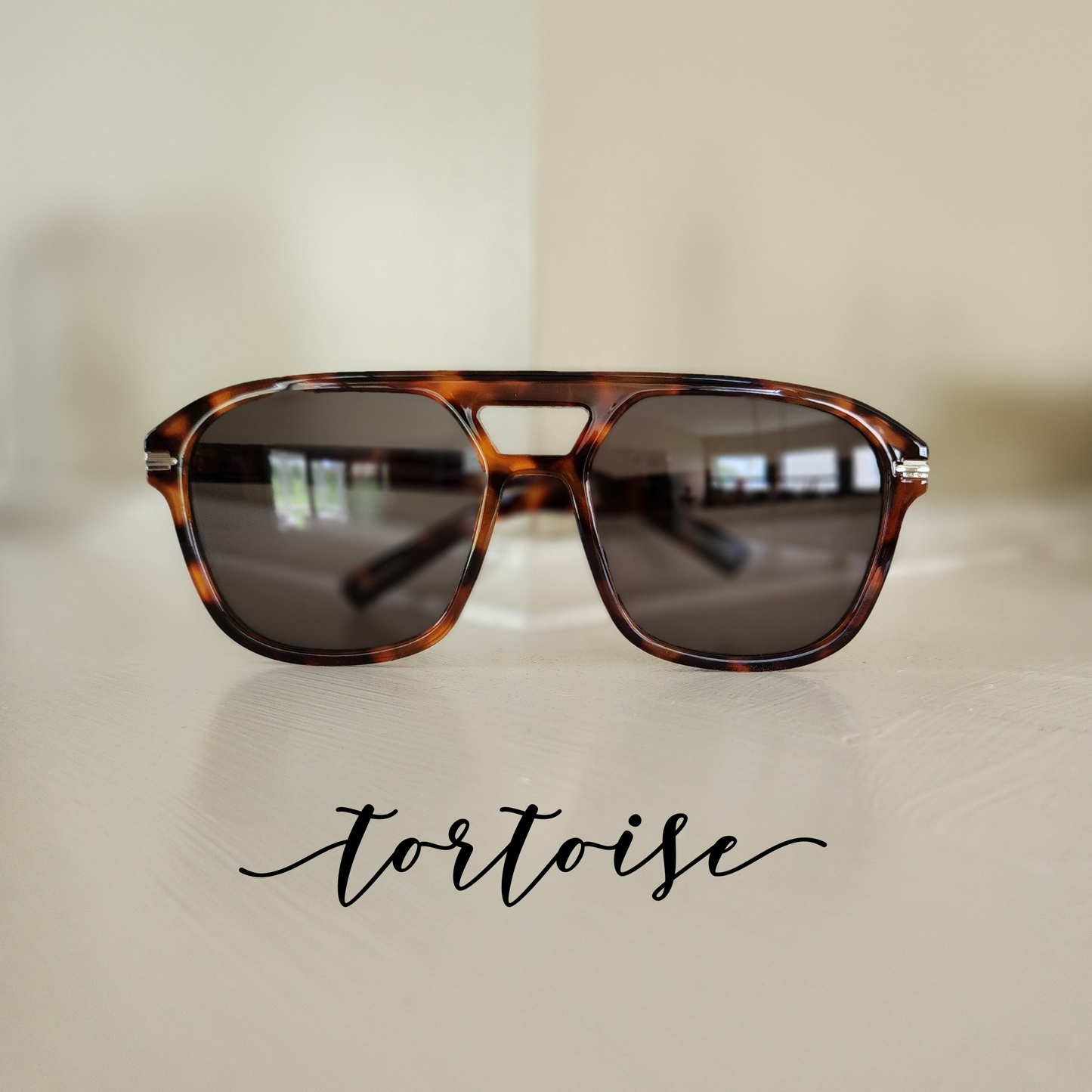 Acetate Aviator Sunglasses