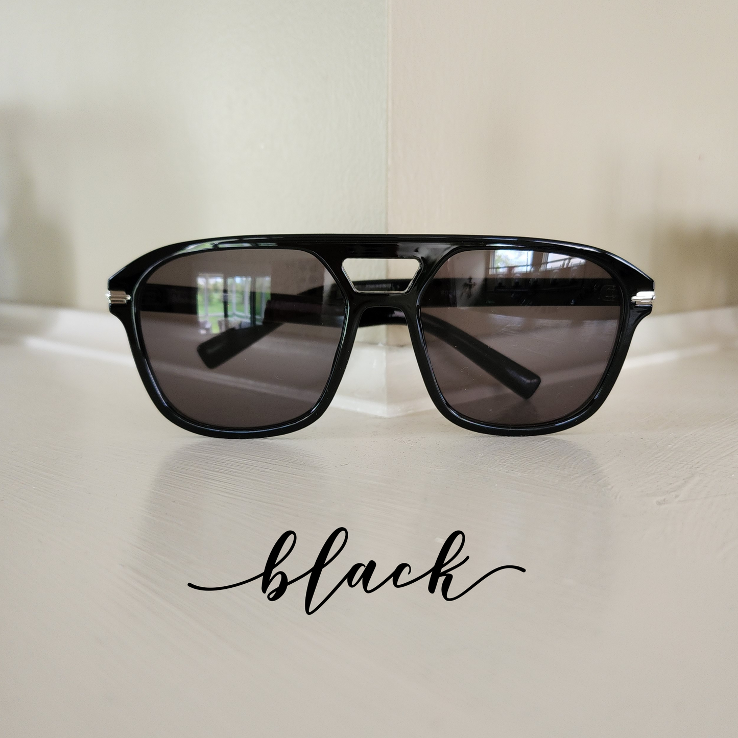 Acetate Aviator Sunglasses