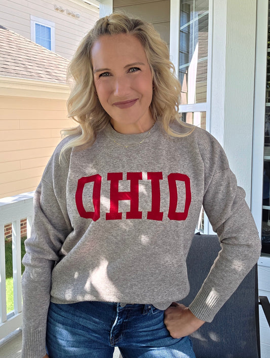 Grey OHIO Sweater