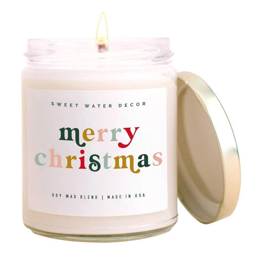 Merry Christmas Soy Candle