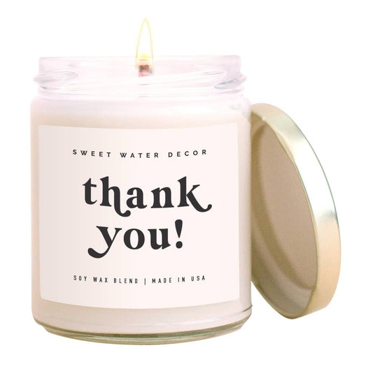 Thank You Soy Candle