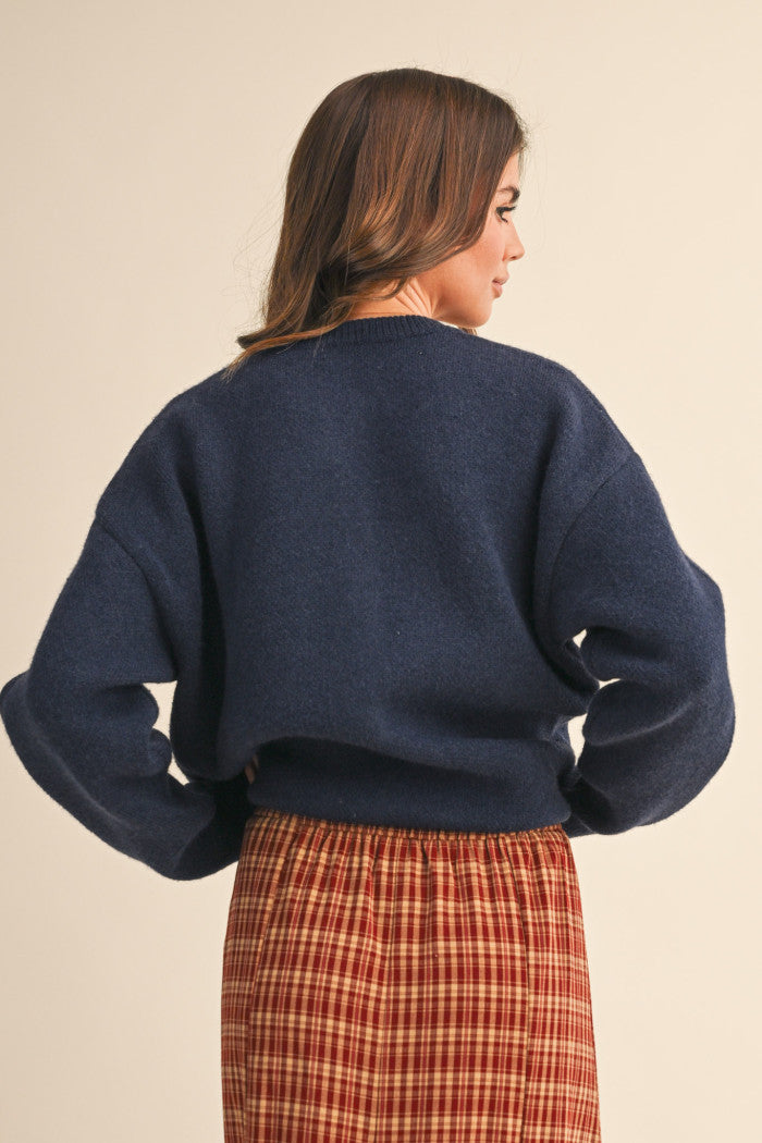 Grey Dog Lover Cardigan