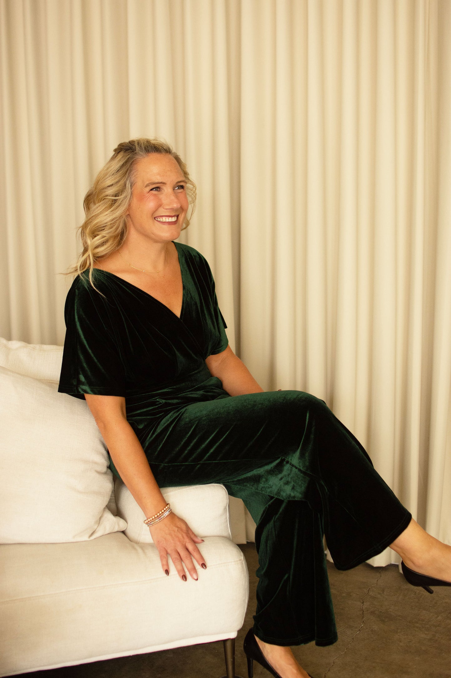 Hunter Velvet Jumpsuit