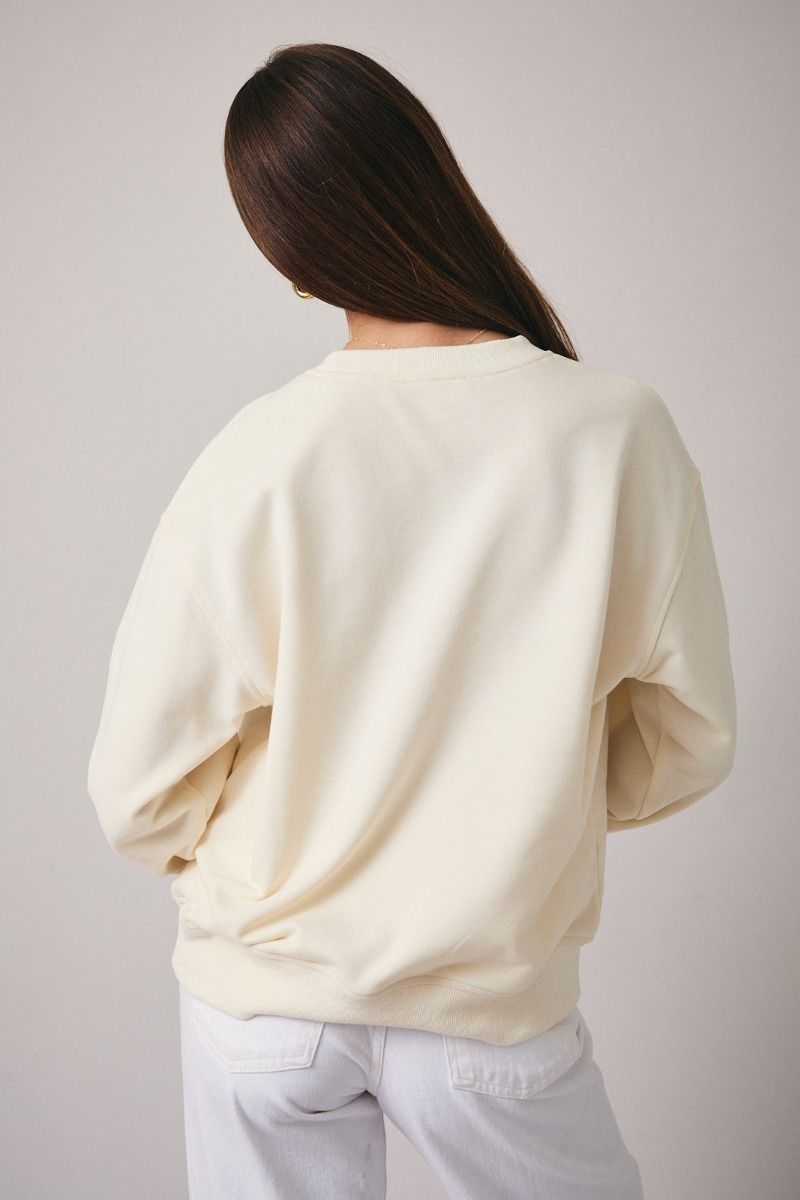 Pink Patchwork Heart Sweatshirt