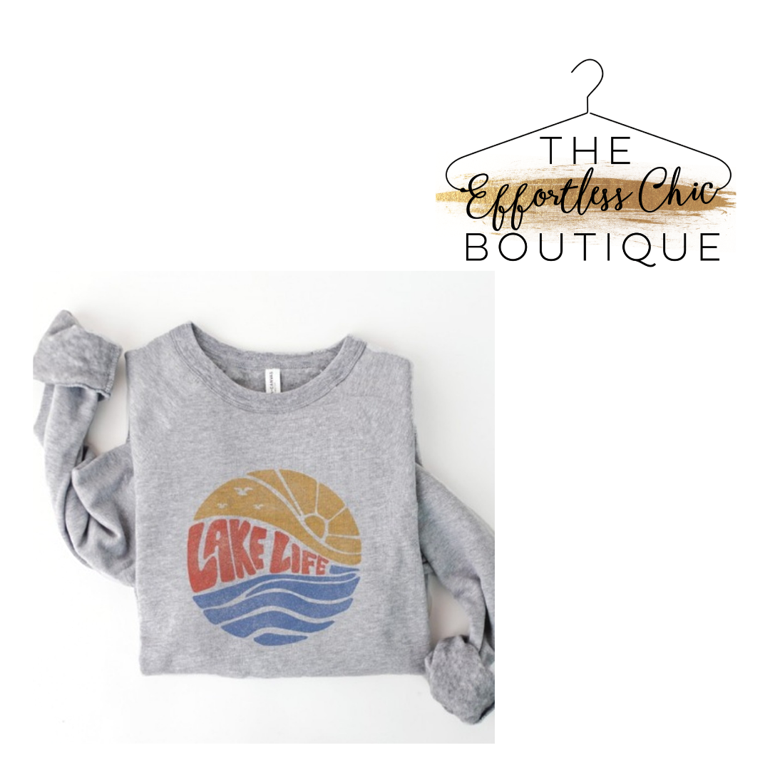 LAKE LIFE Relaxed Fit Sweatshirt