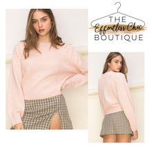 Load image into Gallery viewer, Blush Crew Neck Sweater
